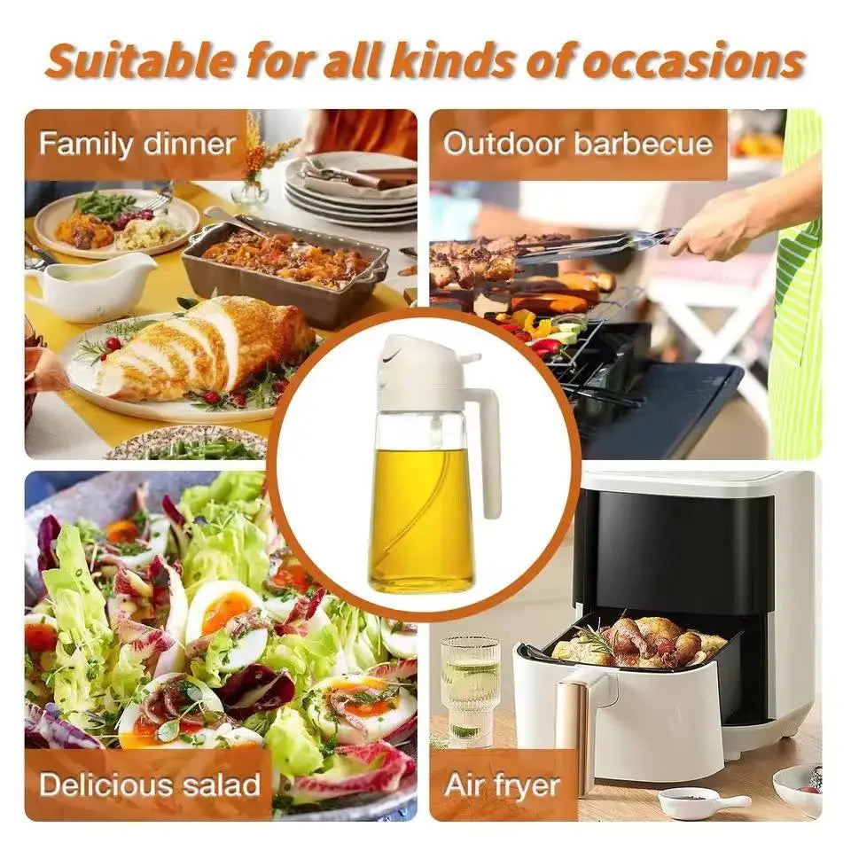 DuoPour Oil Dispenser  Two Ways to Pour. More Ease in the Kitchen