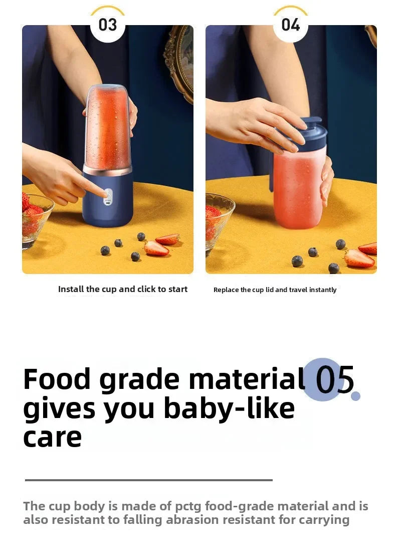 BlendGo™ Mini Portable Blender