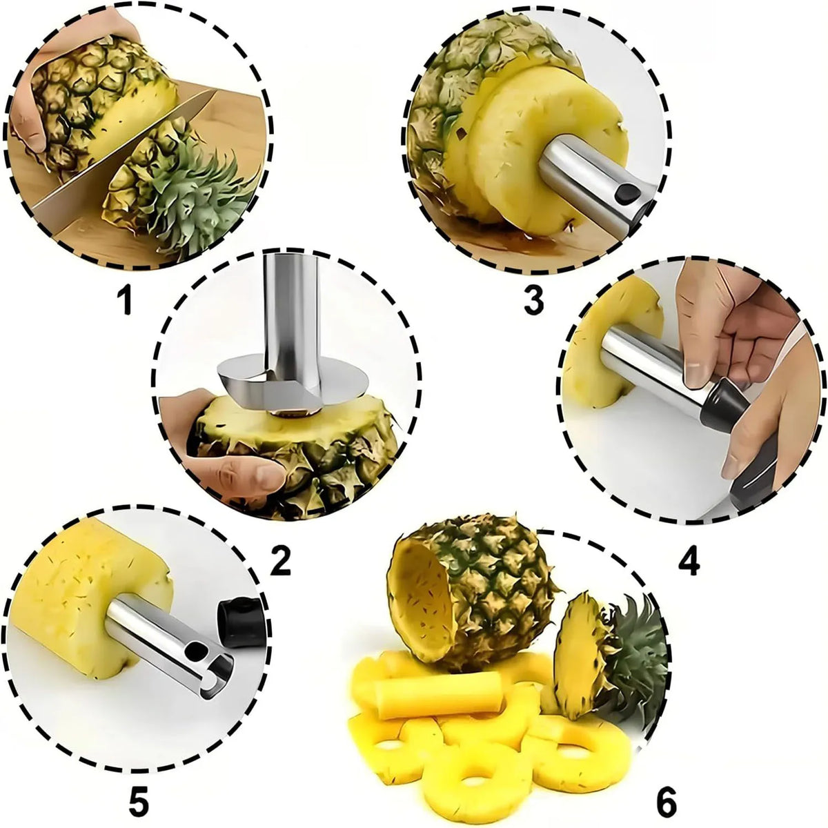 PineTwist™ Pineapple Slicer