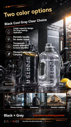 KIITCHLEY™ MegaSip Sports Bottle  Stay hydrated. Go further