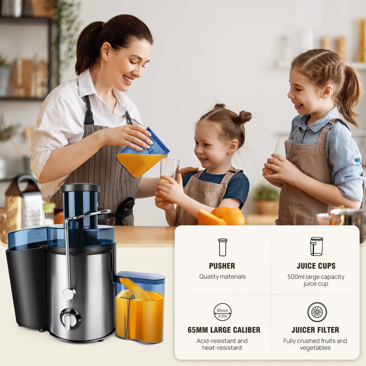 FreshFlow Juicer Fresh Juice. Made Simple.