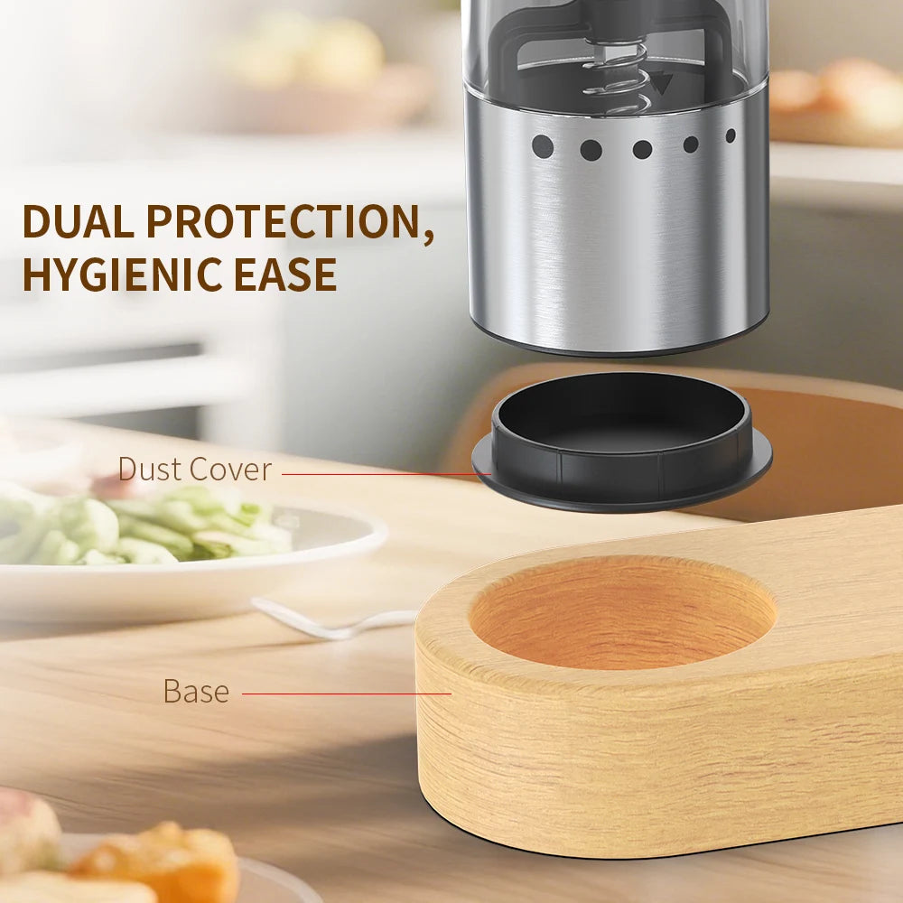 The Salt & Pepper Set. Electric Salt & Pepper Grinders