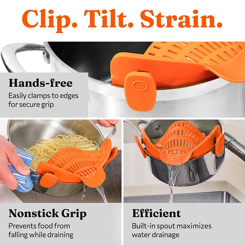 ClipDrain™ Pot Strainer