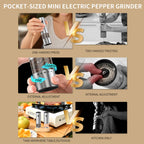 The Salt & Pepper Set. Electric Salt & Pepper Grinders