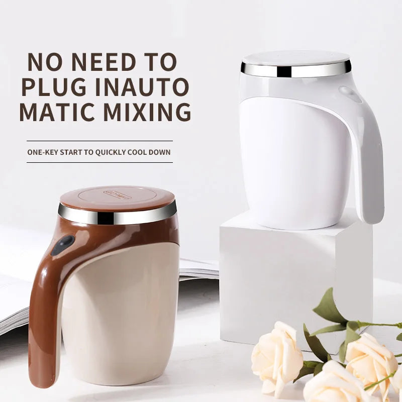 AutoWhirl™ Self-Stirring Mug