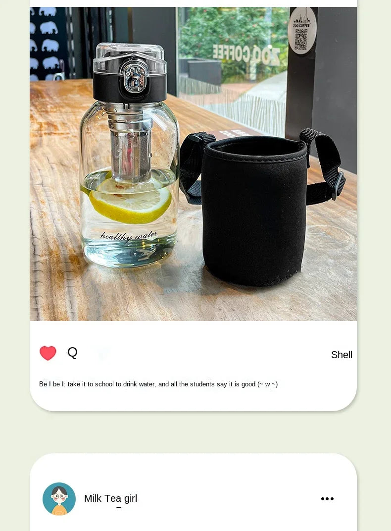 ClearFlow™ Glass Bottle