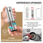 The Salt & Pepper Set. Electric Salt & Pepper Grinders